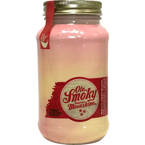 Ole Smoky Strawberry Cream Moonshine 750ml