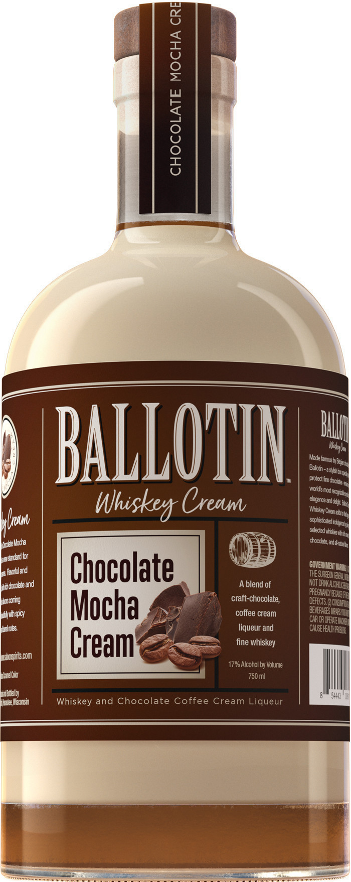 Ballotin Chocolate Mocha Cream 750ml