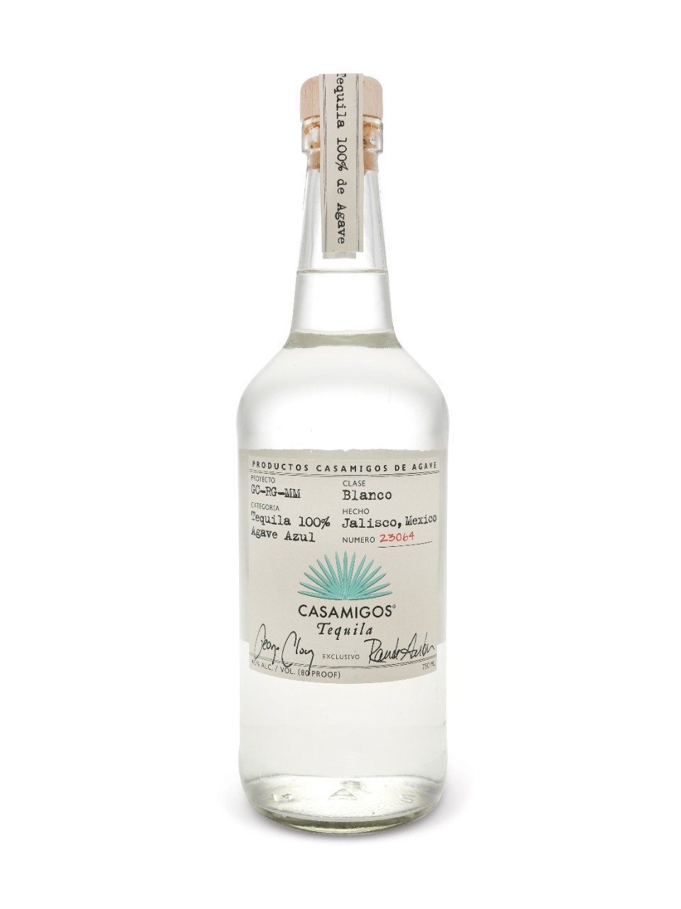 CASAMIGOS BLANCO TEQUILA 750M