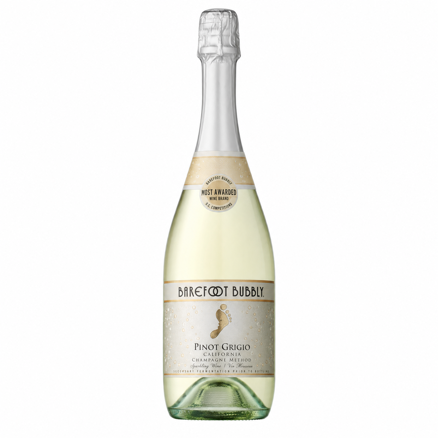 Barefoot Bubbly Pinot Grigio 750ml