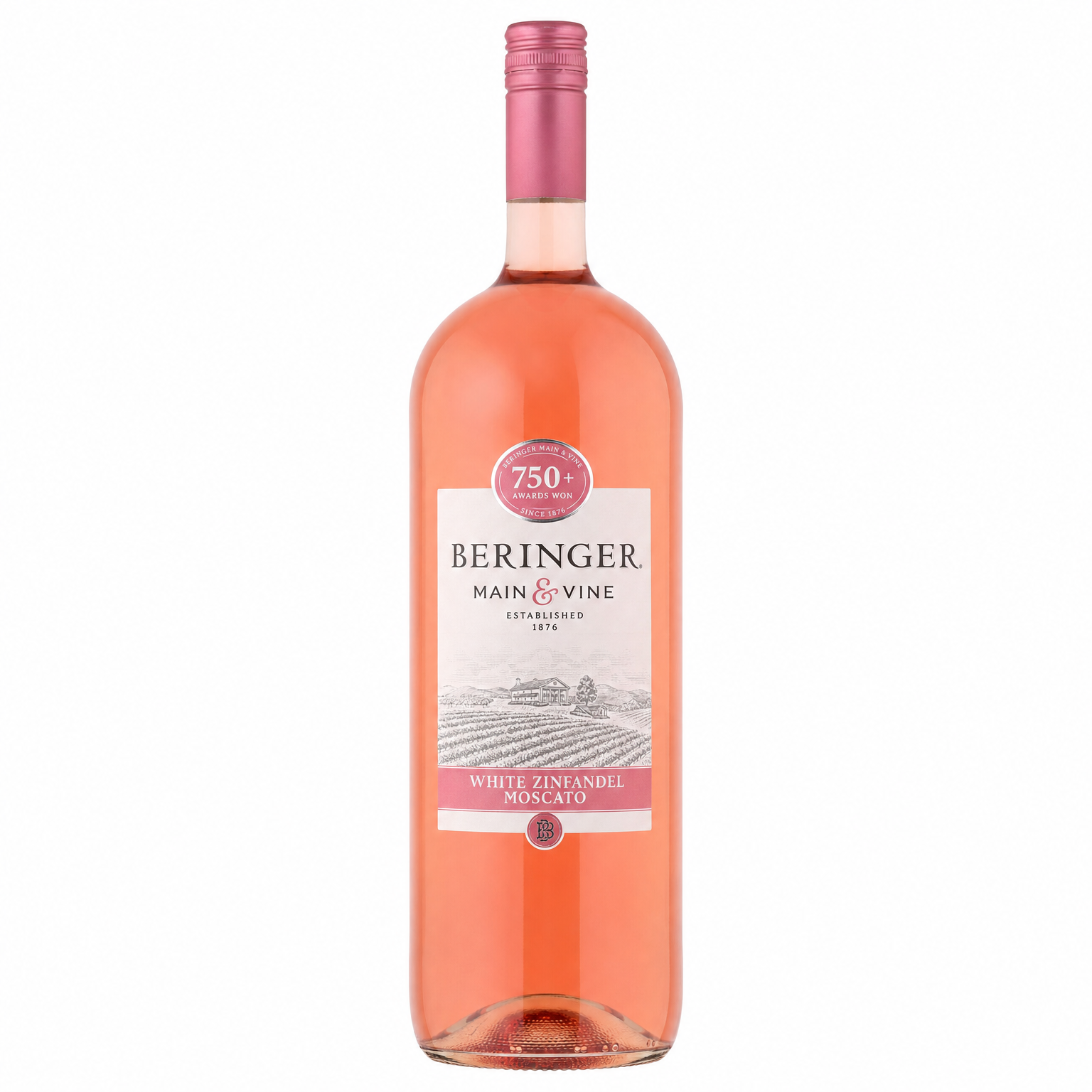 Beringer Main & Vine White Zinfandel Moscato 1.5L