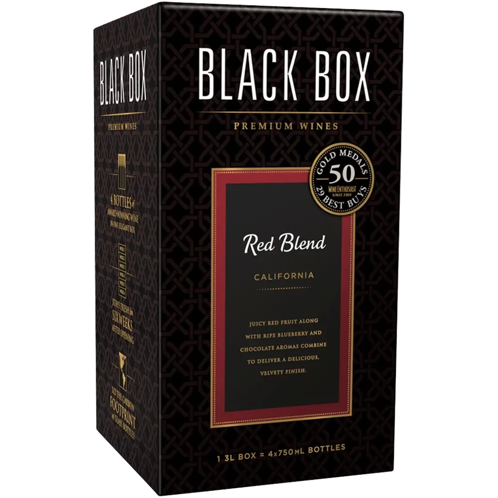 BLACK BOX DOLCE SEMI SWEET RED BLEND