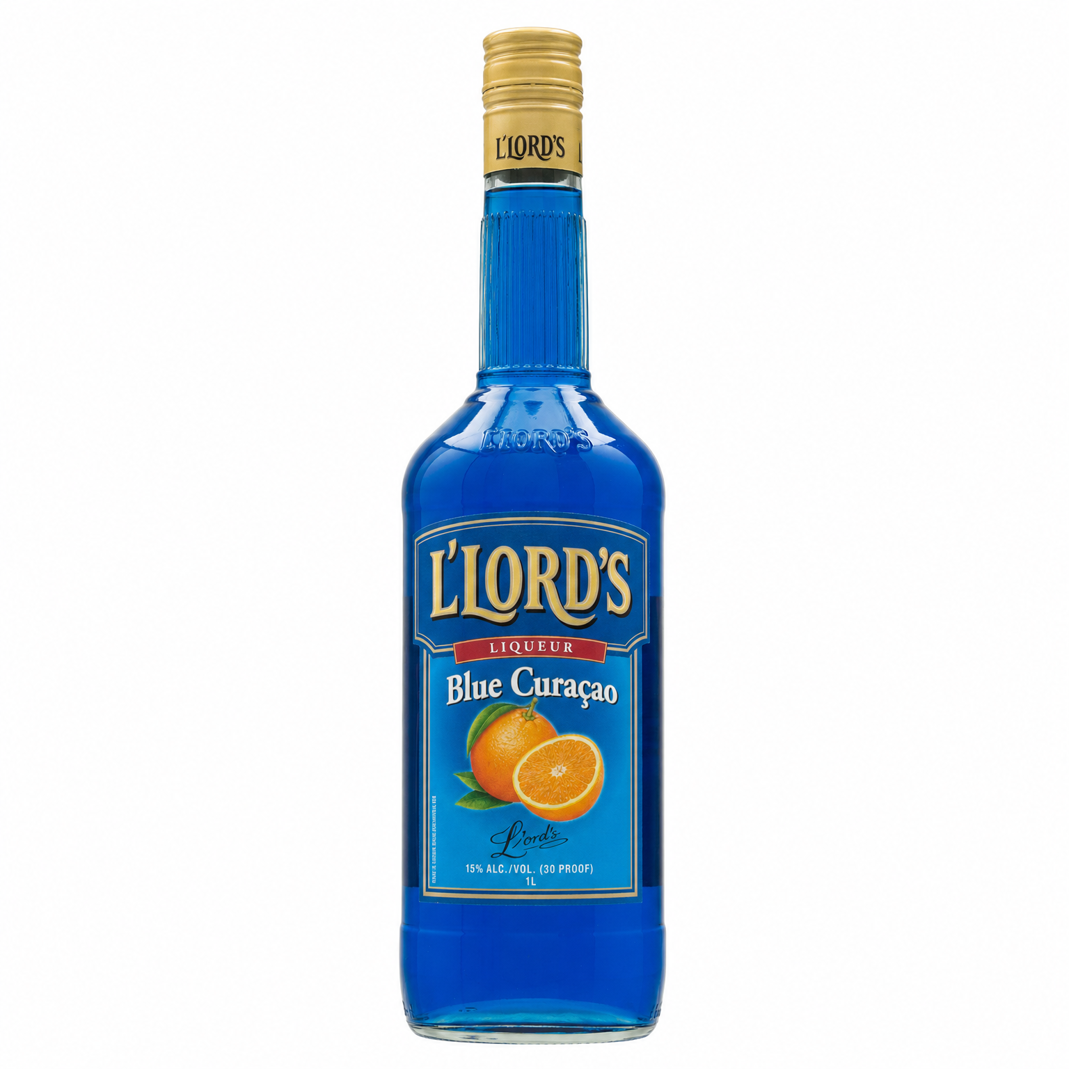Llord's Blue Curacao Liqueur 1L