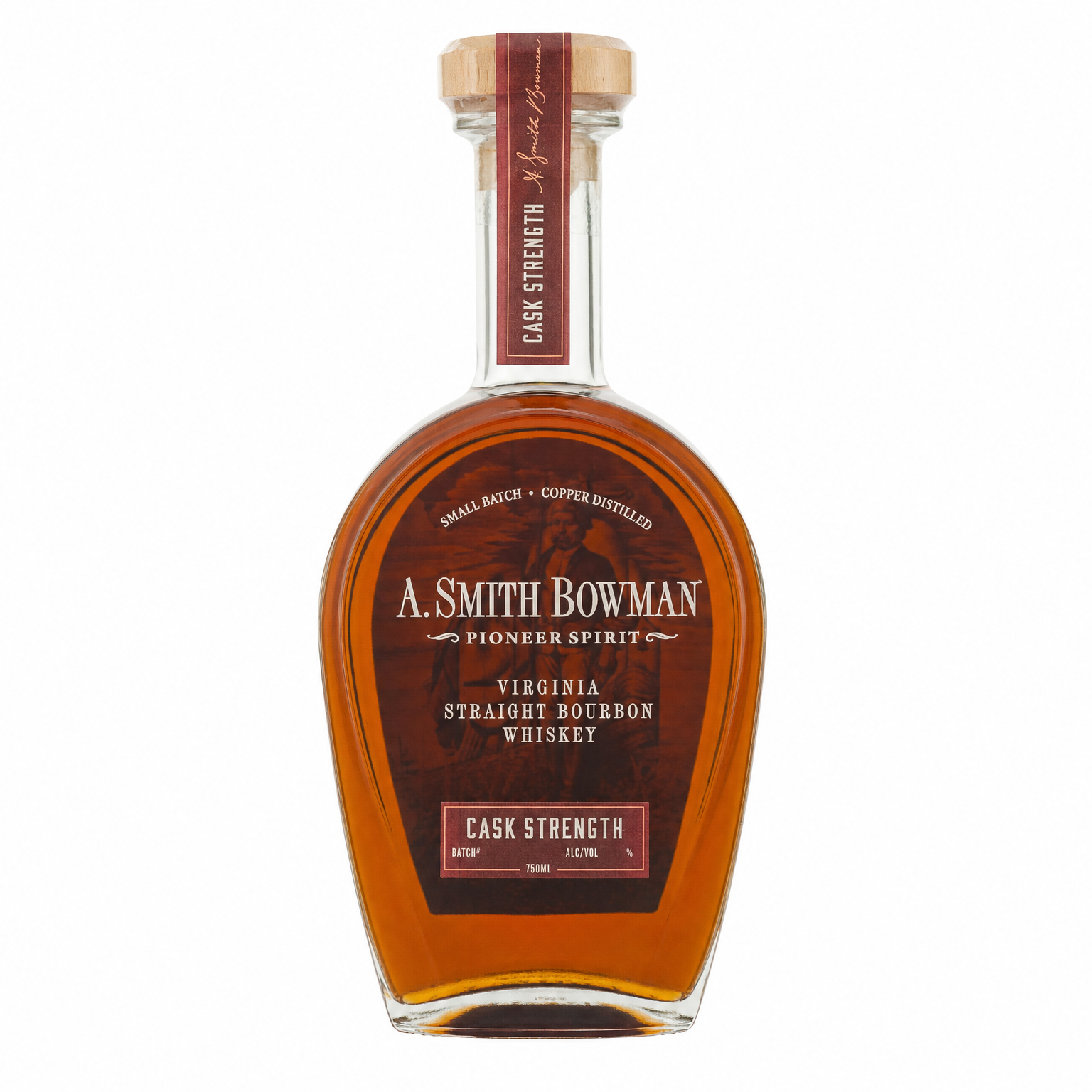 A. Smith Bowman Cask Strength Bourbon Whiskey 750ml