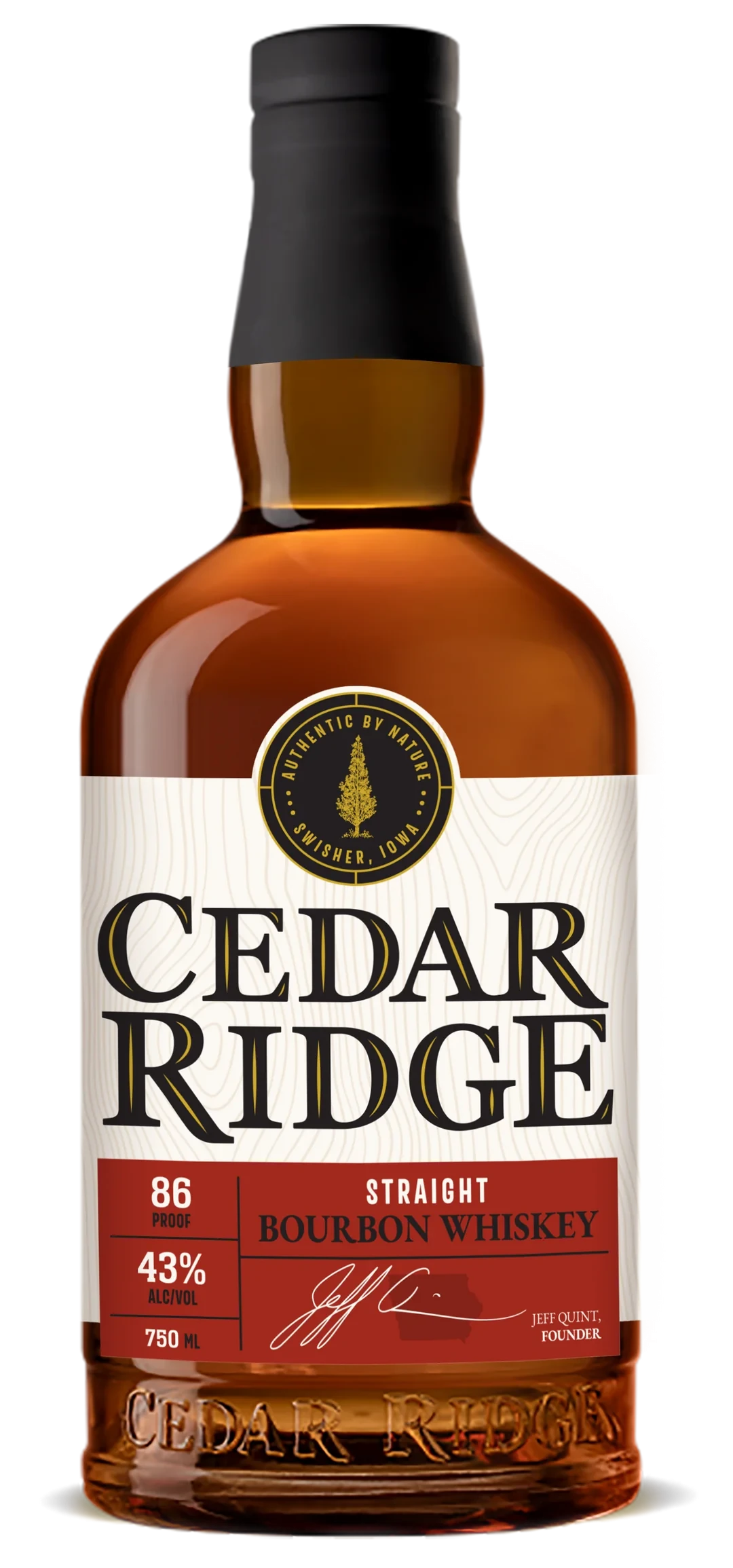 CEDAR RIDGE BOURBON 750M