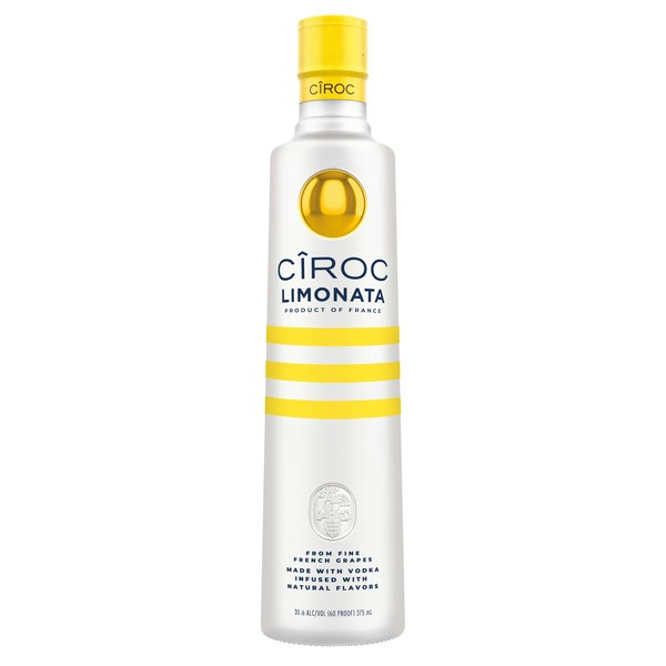 CIROC LIMONATA VODKA 375M