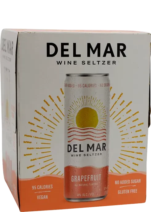 DEL MAR GRAPEFRUIT  4@355ML