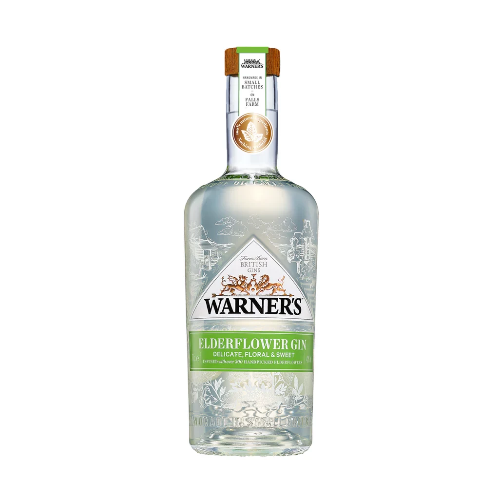 WARNERS ELDERFLOWER GIN 750M