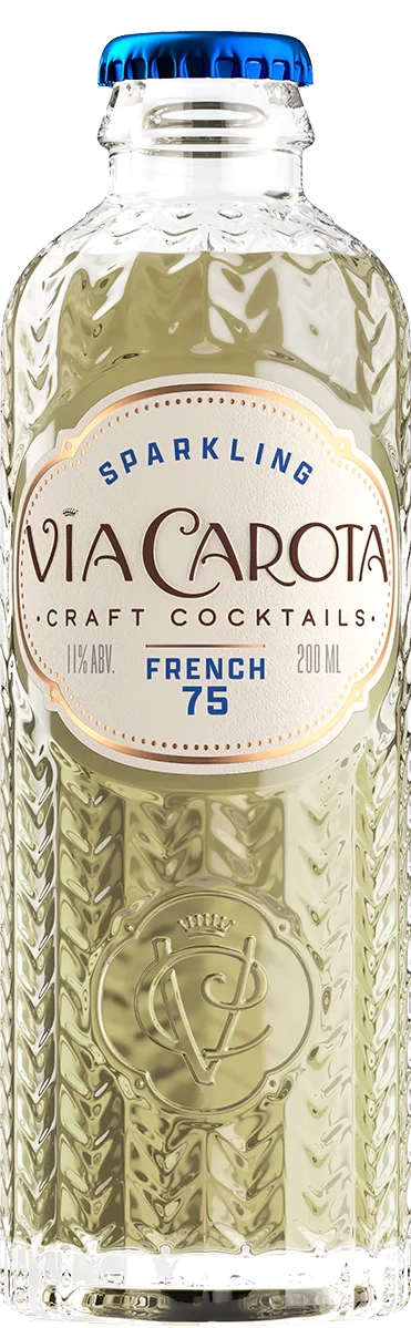 VIA CAROTA FRENCH 75 200M SPARKLING CRAFT COCKTAIL