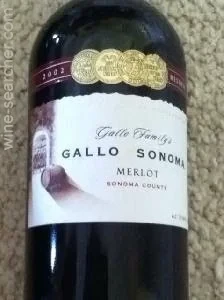 GALLO SONOMA MERLOT 750M