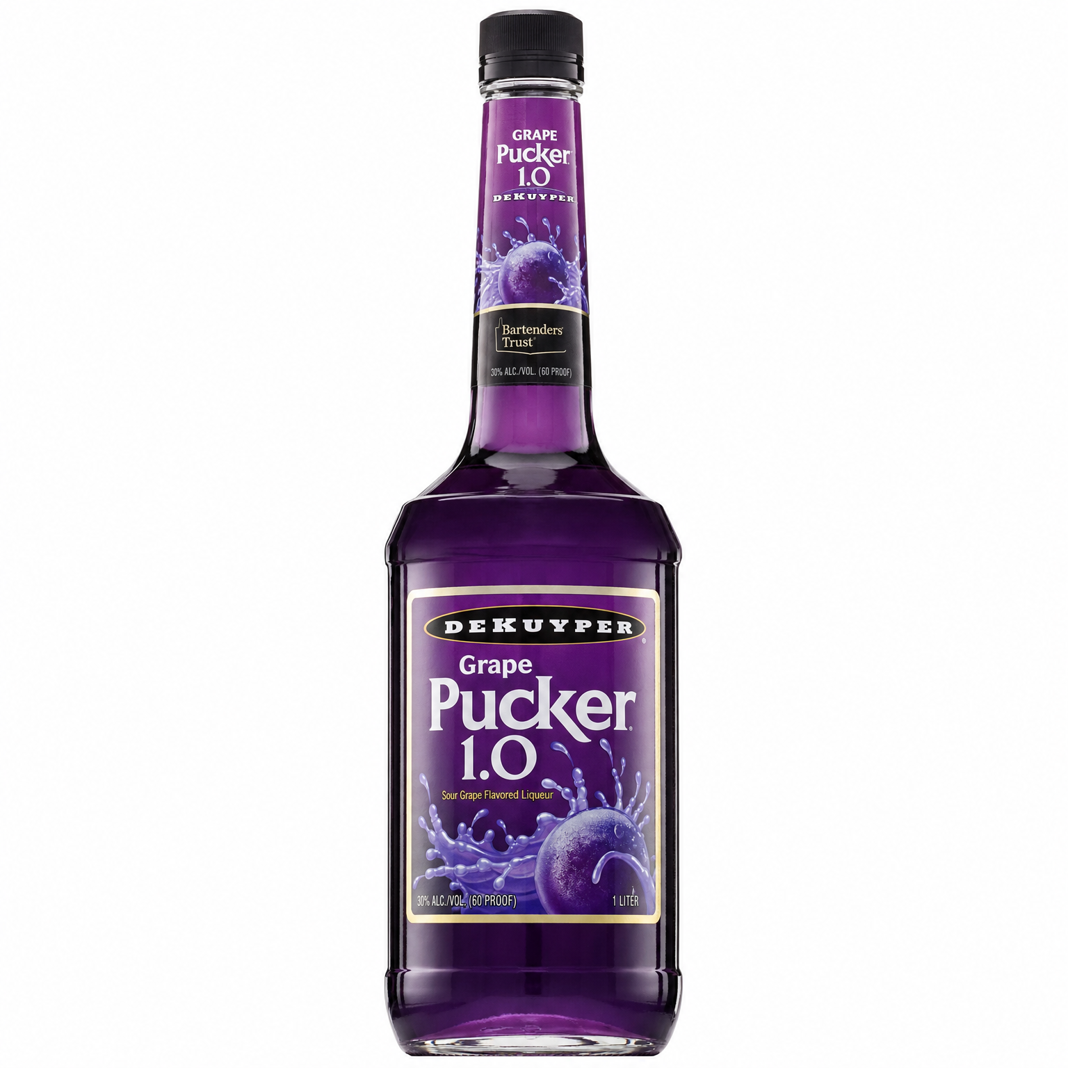 DeKuyper Grape Pucker Schnapps Liqueur 1L