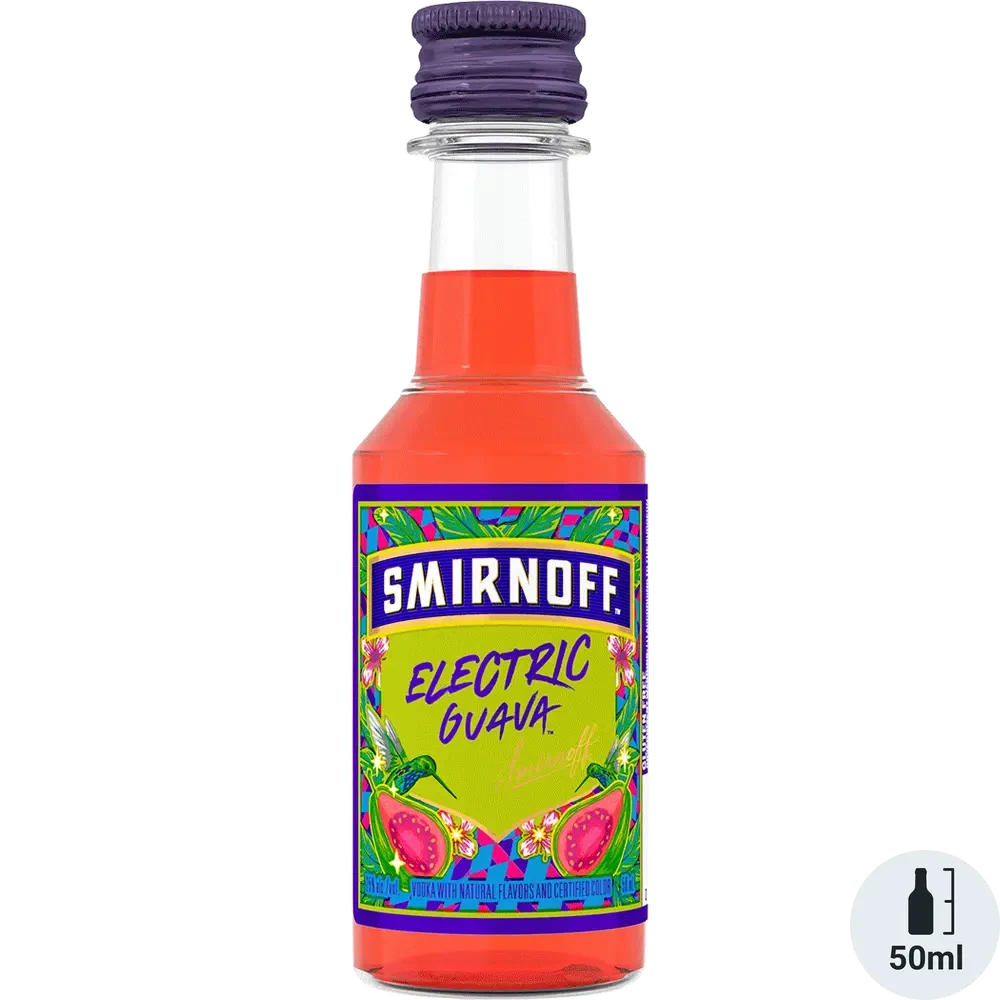 SMIRNOFF ELECTRIC GUAVA 50M