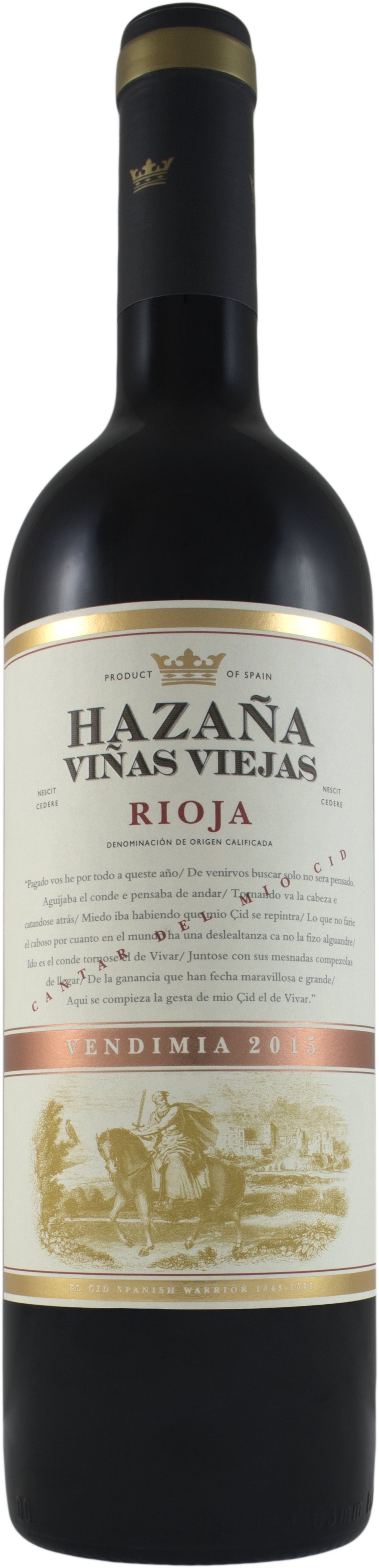 HAZANA VINAS VIJS RIOJA 750M