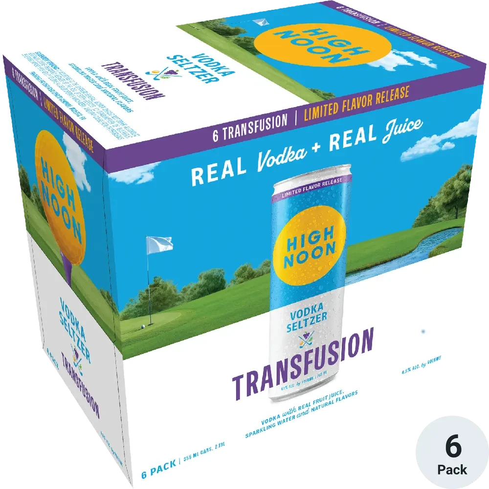 High Noon Transfusion 6 Pack 355ml