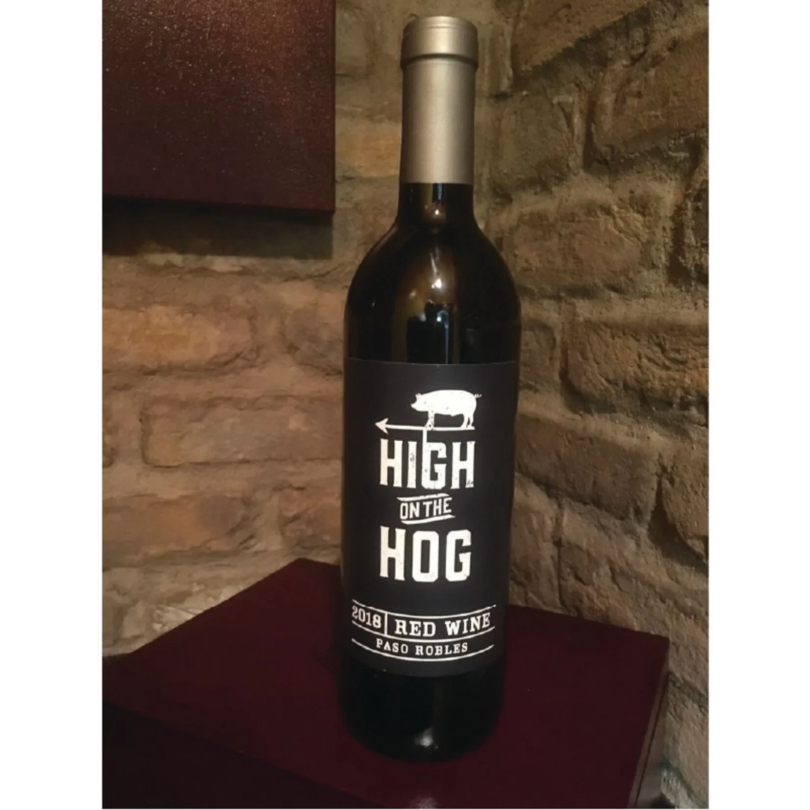 HIGH ON THE HOG RED WINE BLEND PASO ROBLES 750M