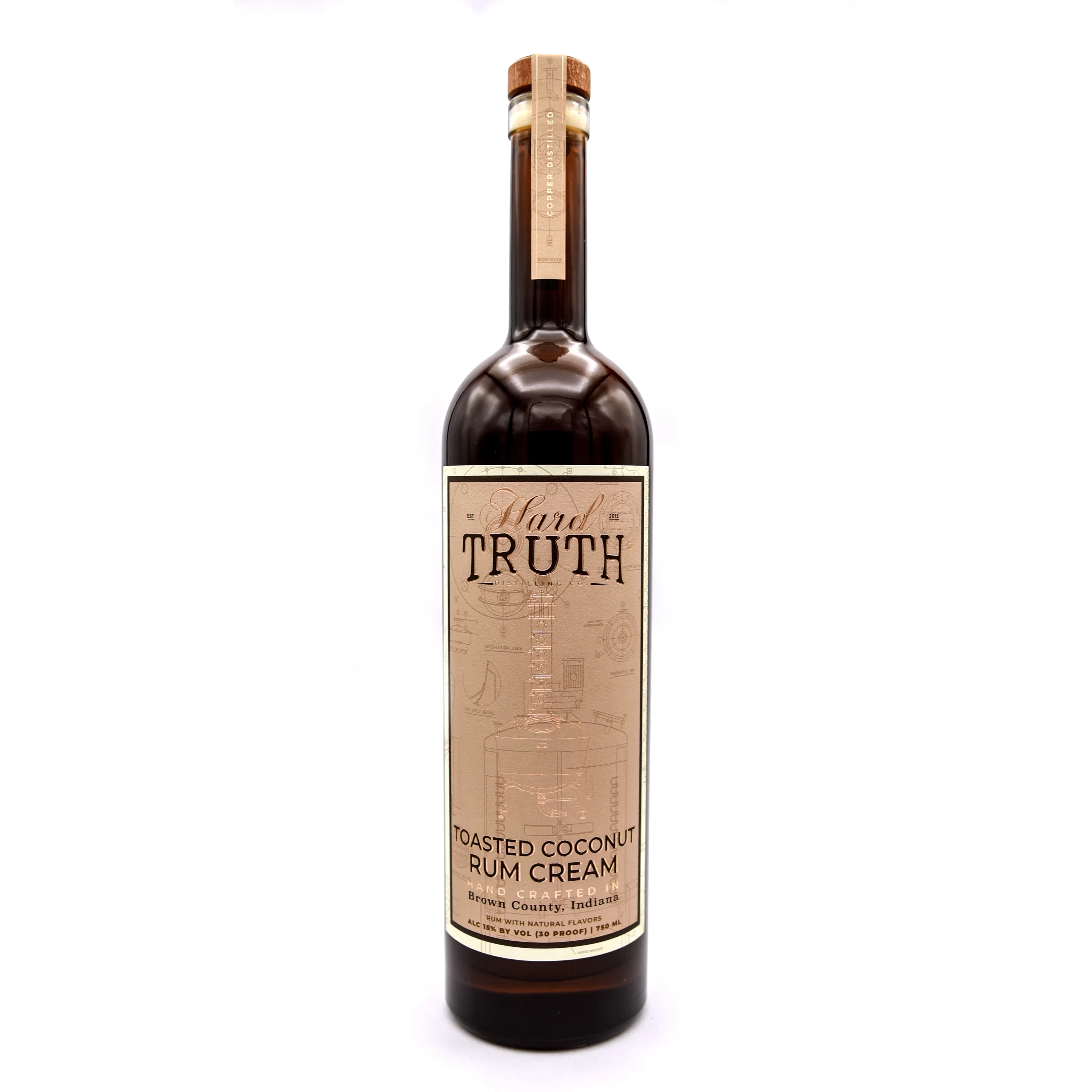 HARD TRUTH TOASTED COCONUT RUM 750M