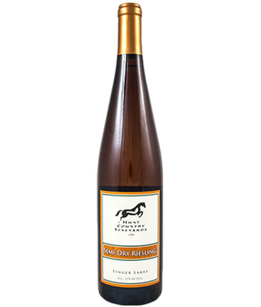 HUNT COUNTRY SEMI DRY RIESLING 750M