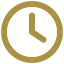clock icon gold
