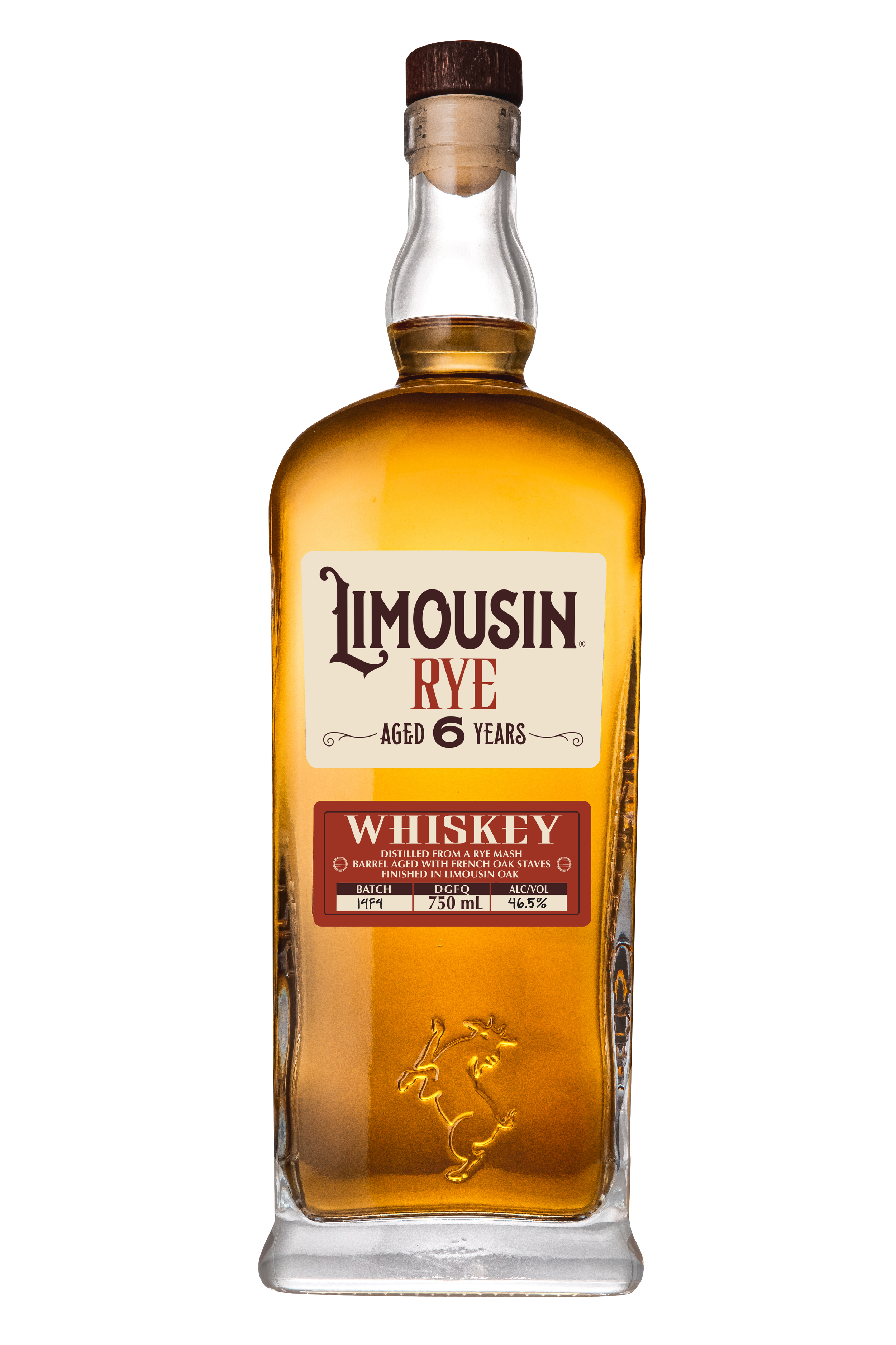 LIMOUSIN RYE WHISKEY 750M