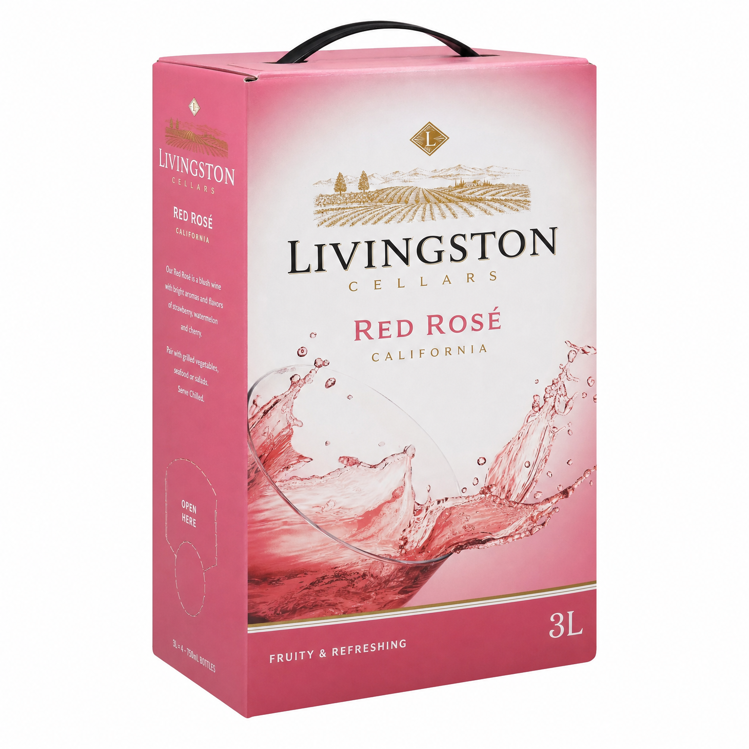 Livingston Cellars Red Rosé 3L
