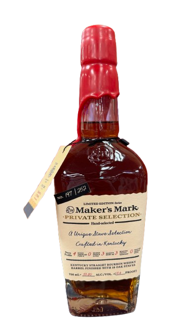 MAKERS MARK PRIVATE BRL BARREL HAND SELECTION 750M