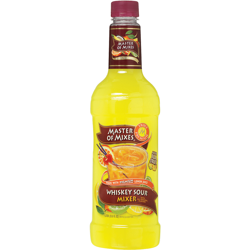 Master Of Mixes Whiskey Sour Mix 1L