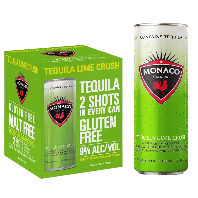 MONACO TEQUILA LIME CRUSH 4@355M