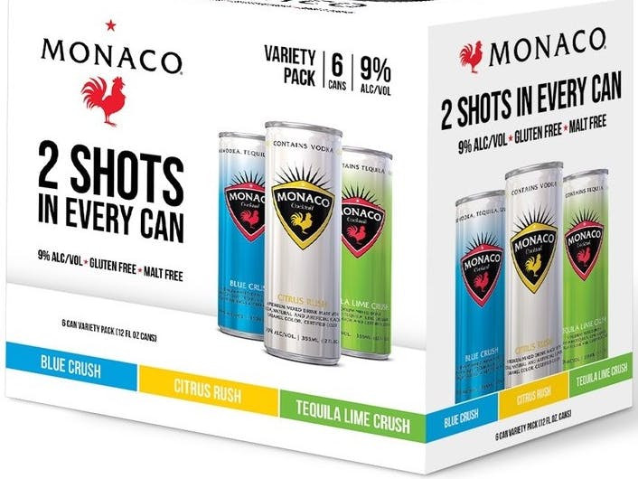 Monaco Cocktail Variety Pack 6pk 12oz Cans