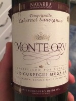MONTE ORY TEMPRANILLO-CAB 750M