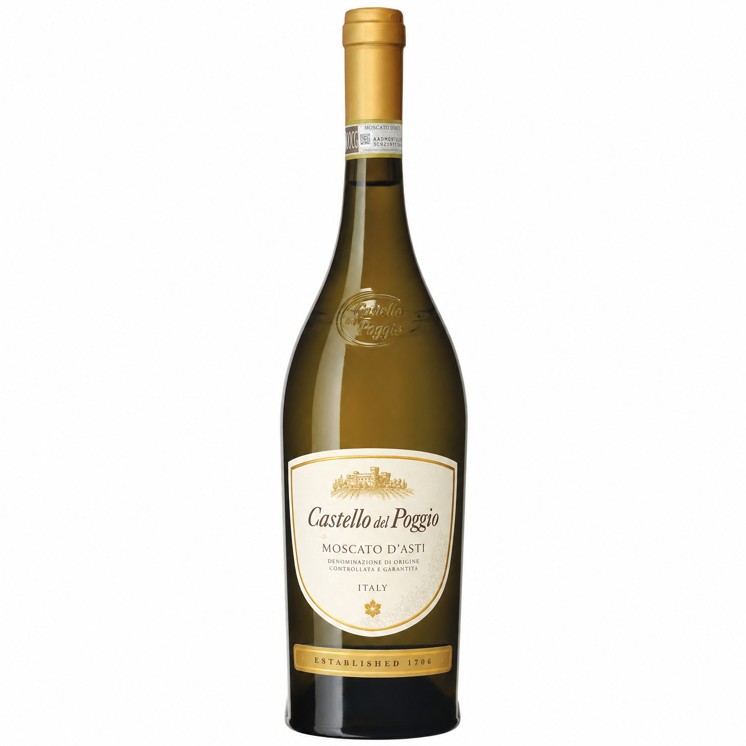 Moscato D'asti 750ml Castello Del Poggio
