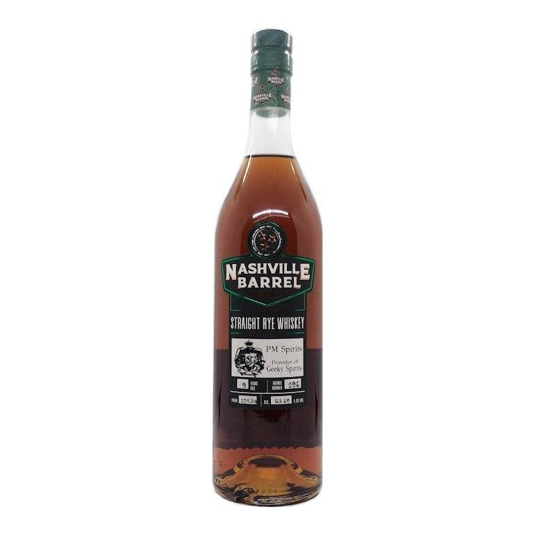 NASHVILLE BARREL CO RYE SINGLE BARREL