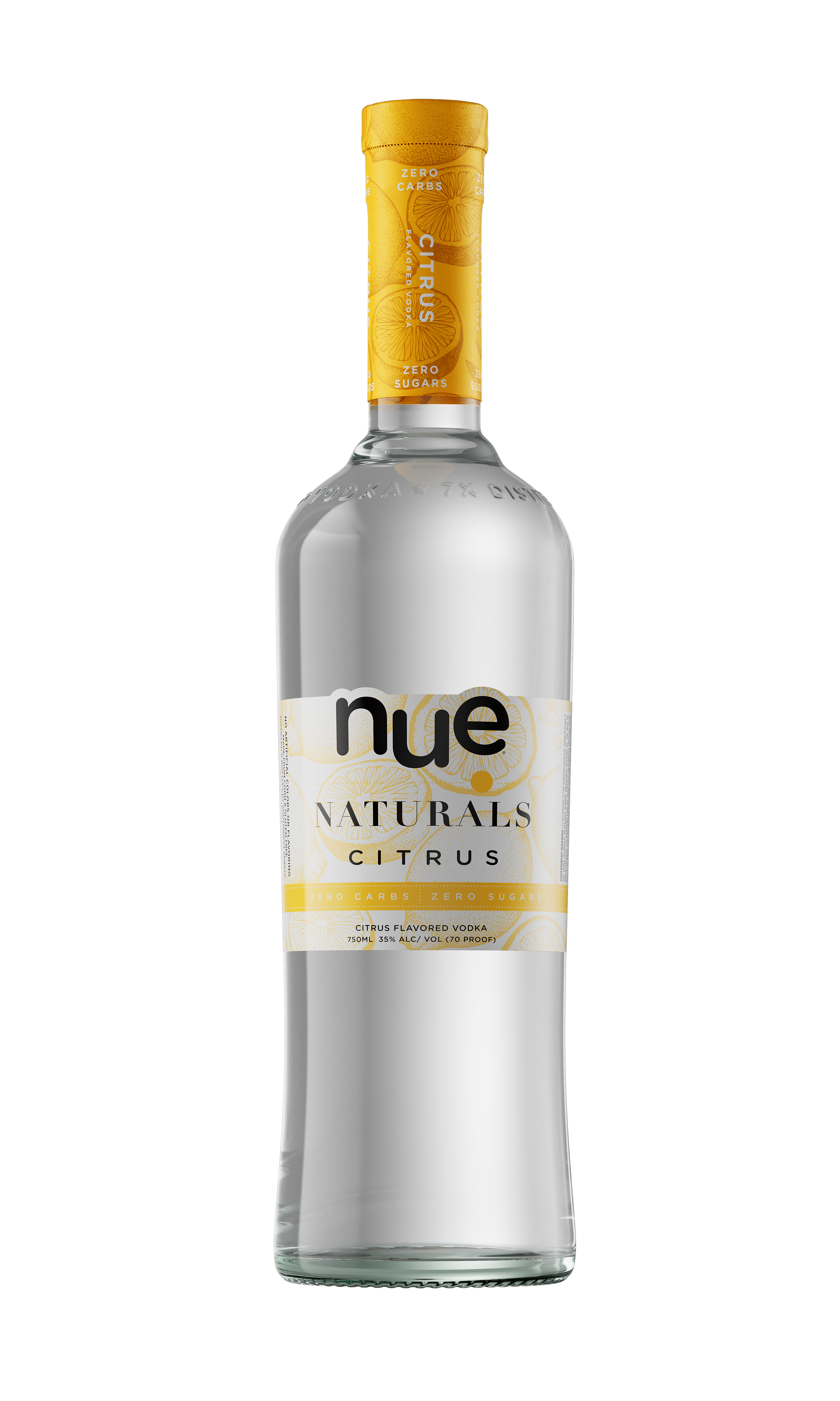 NUE NAT CITRUS VODKA 750M