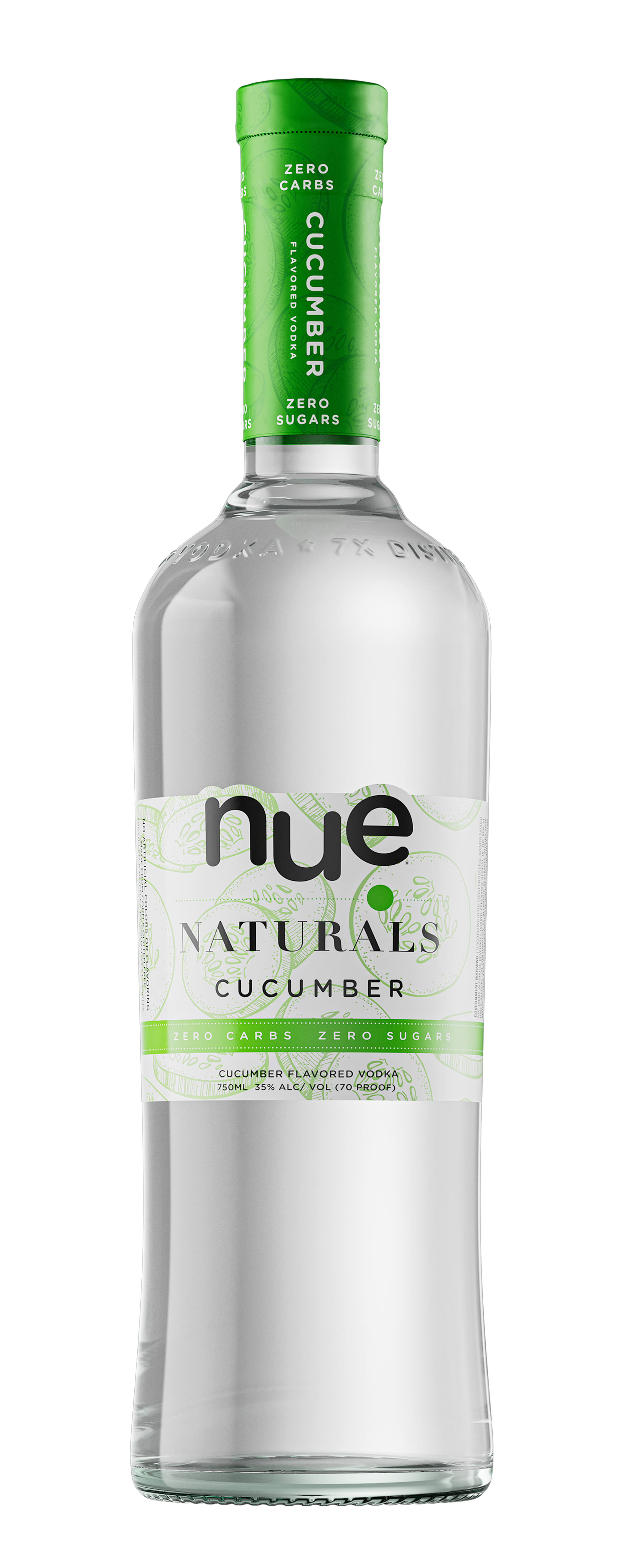 NUE NATURAL CUCUMBER VODKA 750M