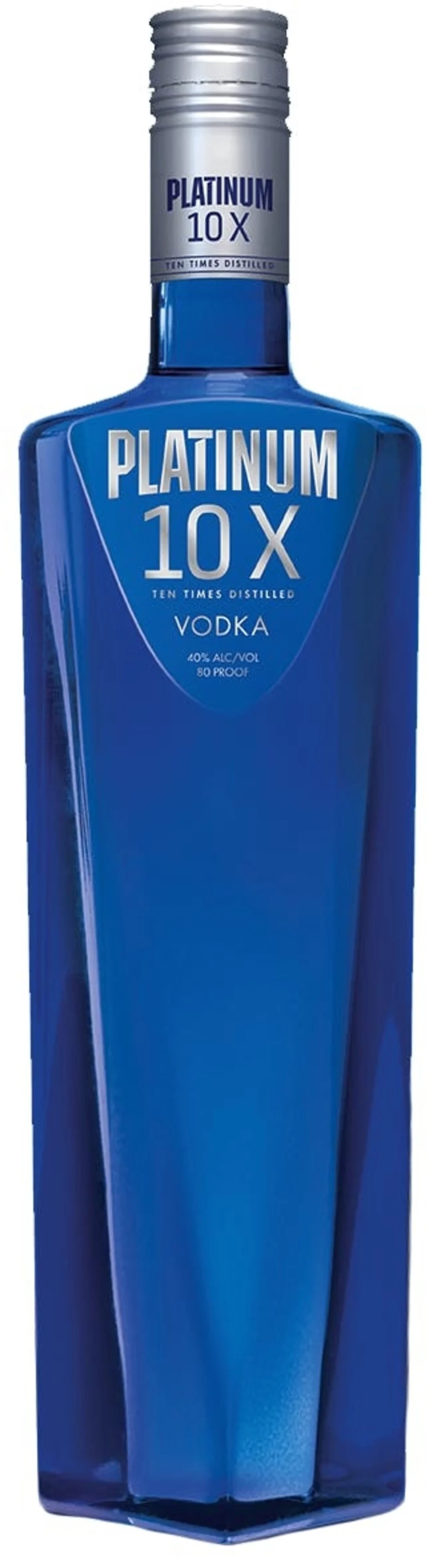 PLATINUM 10X VODKA 1L*