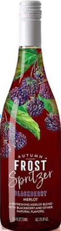 AUTUMN FROST BLACKBERRY MERLOT SPRITZER 750M