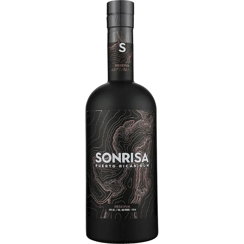 SONRISA RESERVA PUERTO RICAN RUM 750M