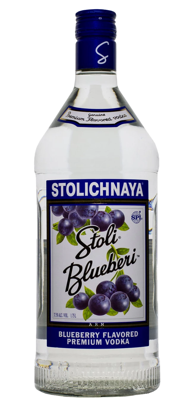 Stolichnaya Blueberi Vodka 1.75L