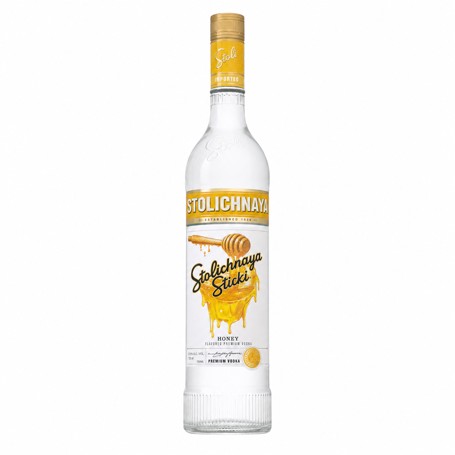 Stolichnaya Sticki Honey Flavored Vodka 1L