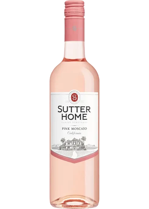 SUTTER HOME PINK MOSCATO 750M