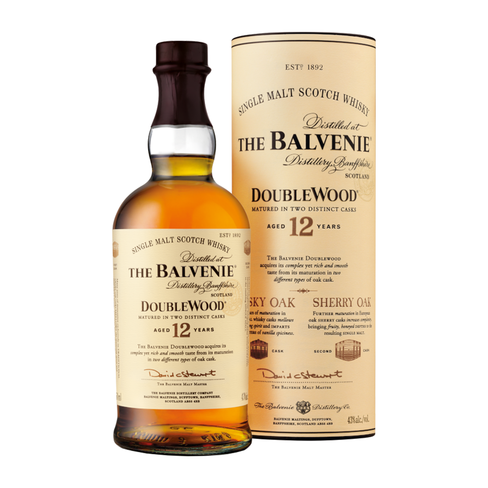 The Balvenie 12 Year Old Doublewood 750ml