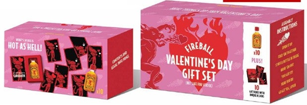 Fireball Valentine 10Pk 50ml
