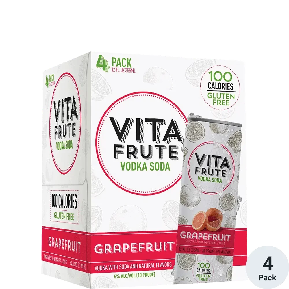 VITA FRUTE GRAPEFRUIT 4@355M*