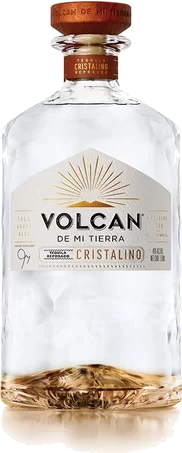 VOLCAN CRISTALINO TEQUILA ANEJO 750M