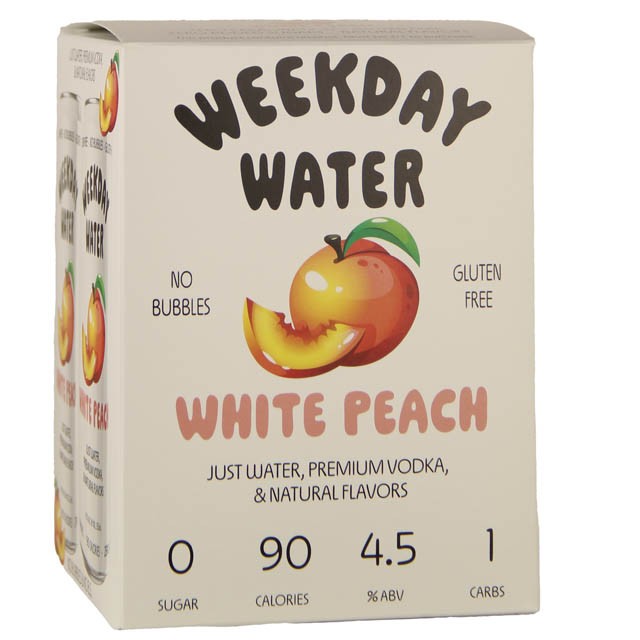 WEEKDAY WATER WHITE PEACH 4@355M