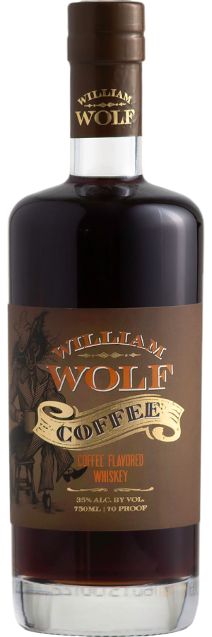 WILLIAM WOLF COFFEE WHISKEY 750M