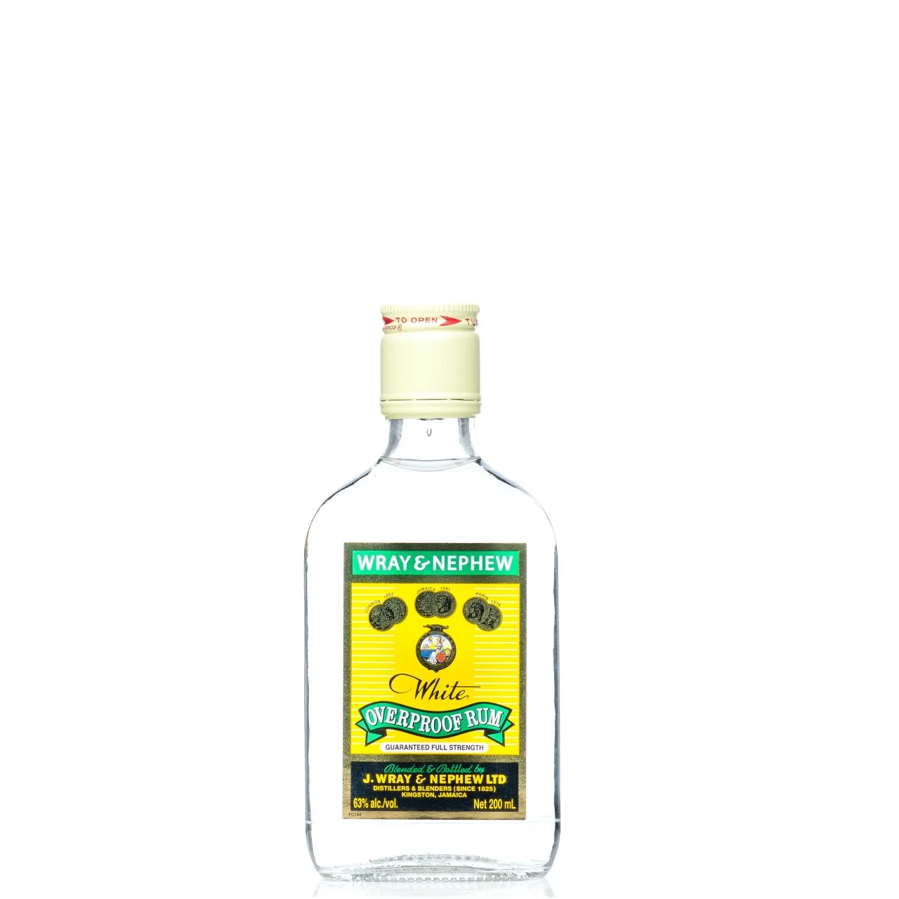 WRAY & NEPHEW OVERPROOF WHITE RUM  200M