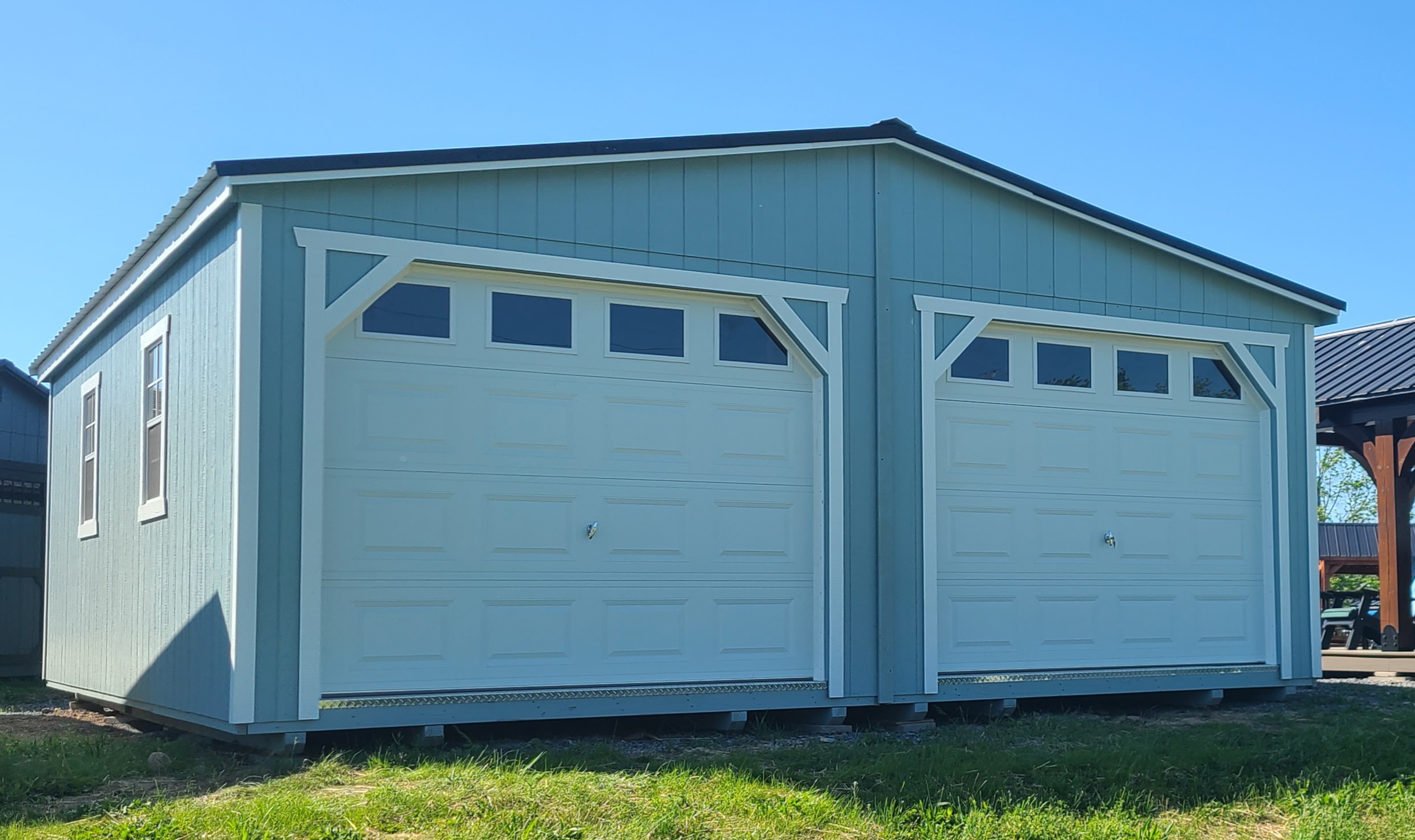 24x24 Utility Double Wide Garage