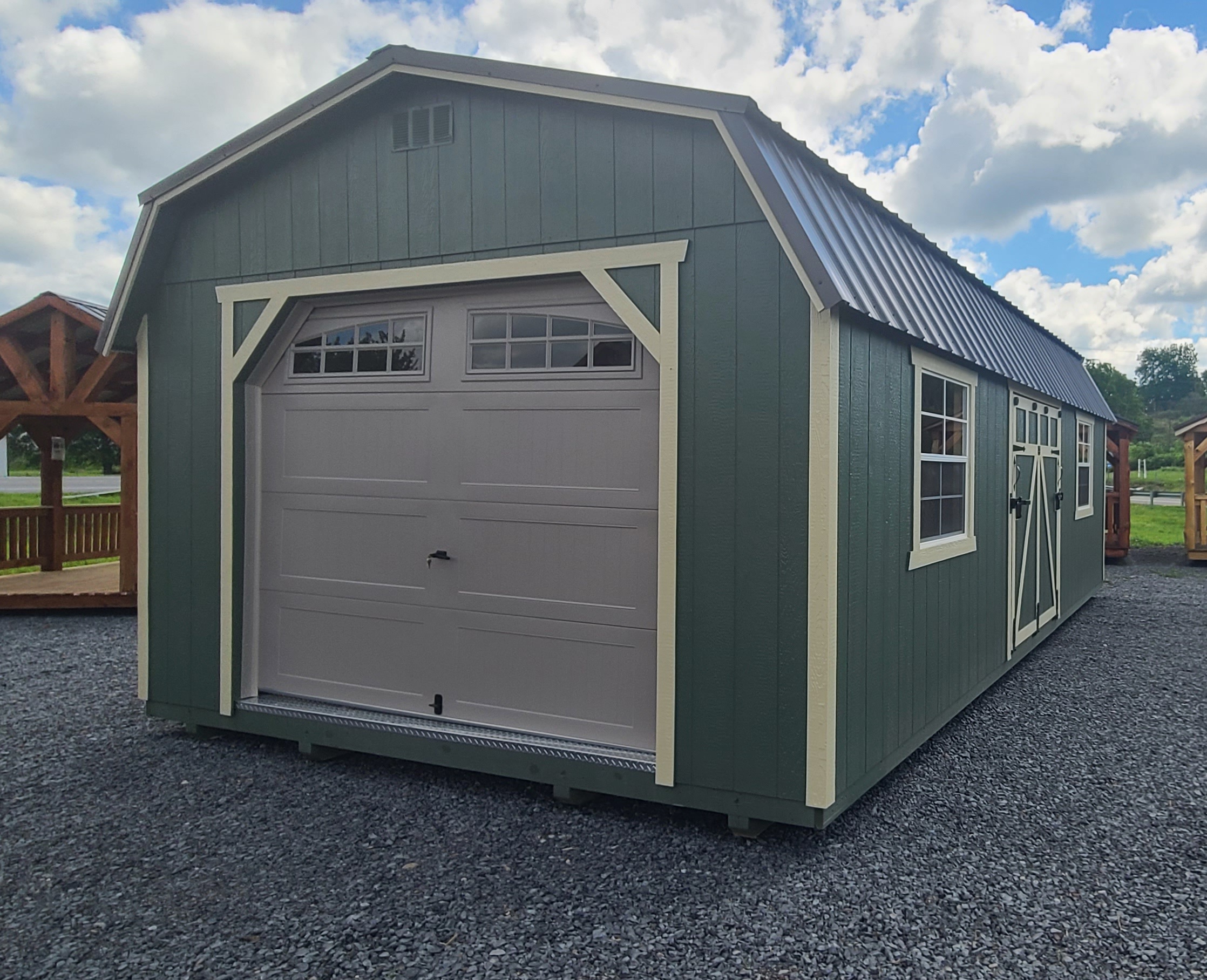 14x26 Lofted Garage