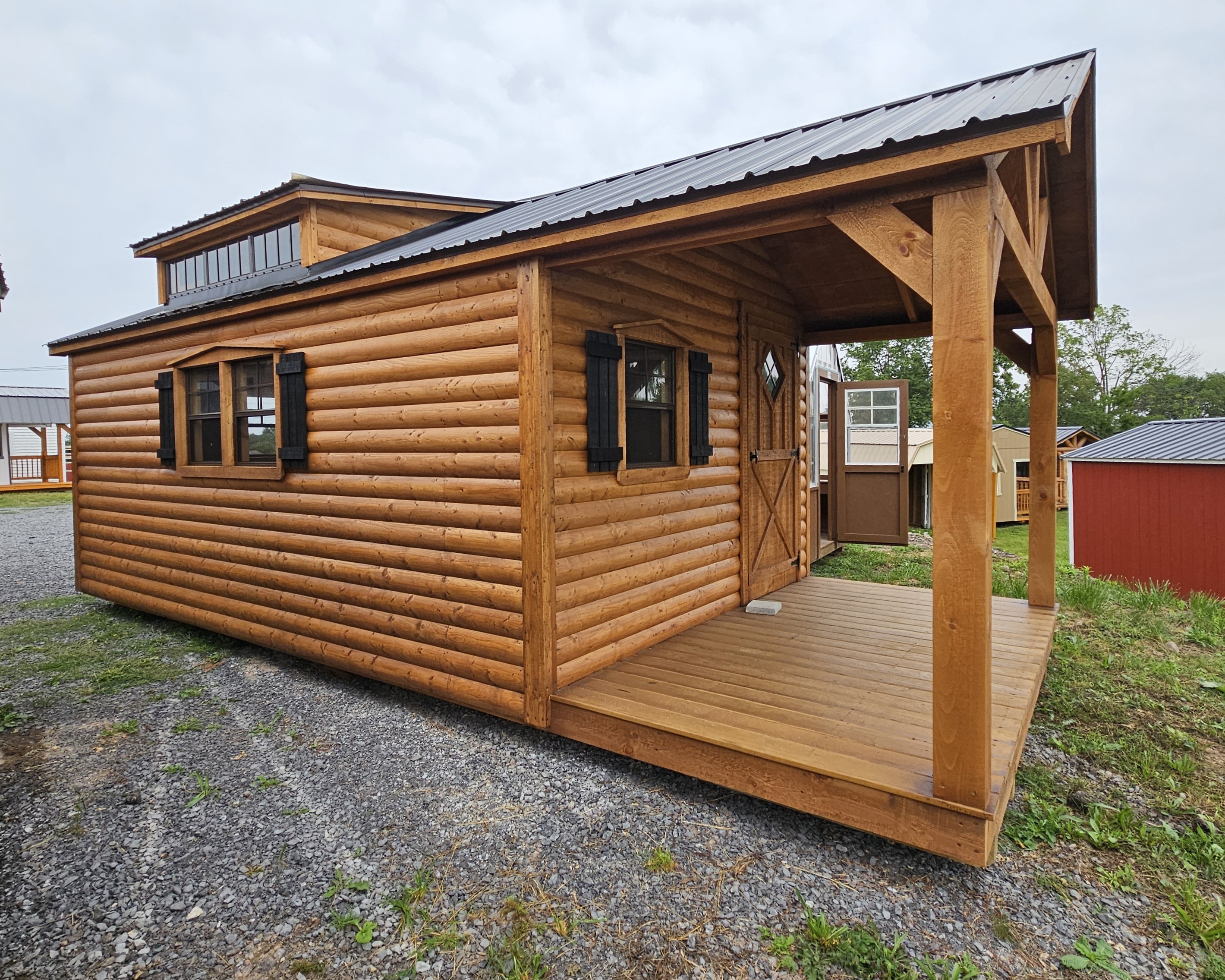 12x24 Dormer Cabin