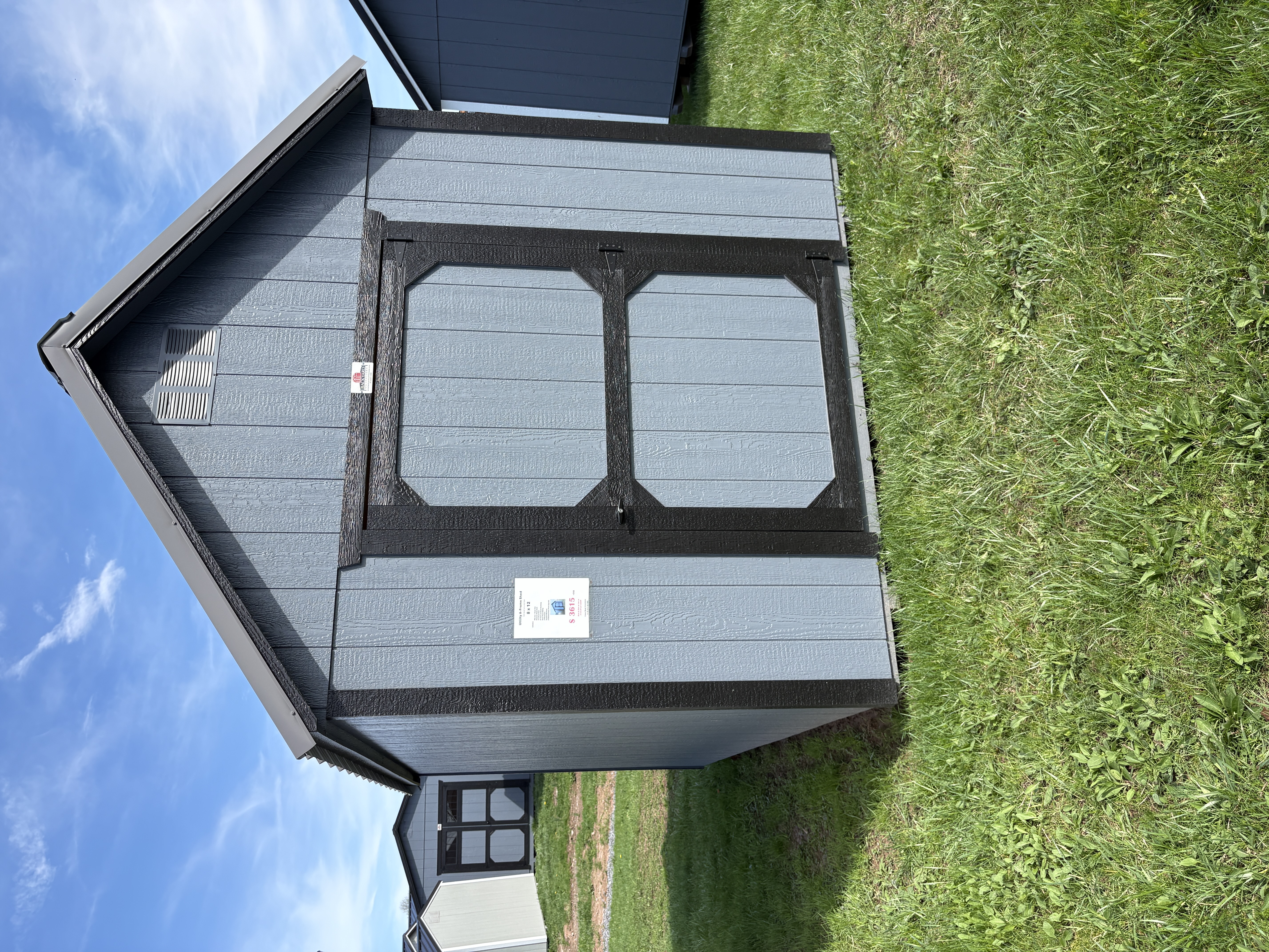 8x12 A-Frame Utility Shed